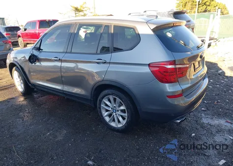 2017 BMW X3 Sdrive28I from USA, damaged, VIN 5UXWZ7C30H0X39569